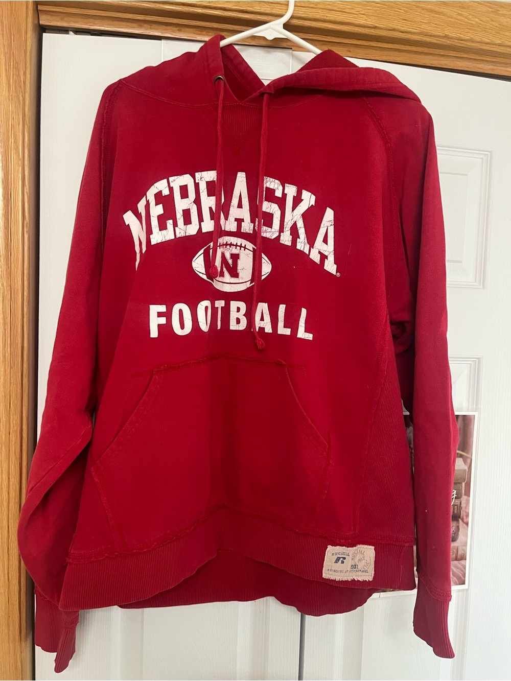 Russell Athletic Red Crewneck Husker Sweatshirt